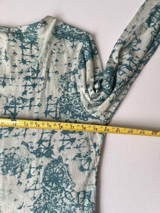 Sundance Boho Floral Scoop Neck Long Sleeve Women’s Top - L - Picture 7 of 9